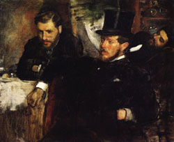 Edgar Degas Jeantaud Linet and Laine